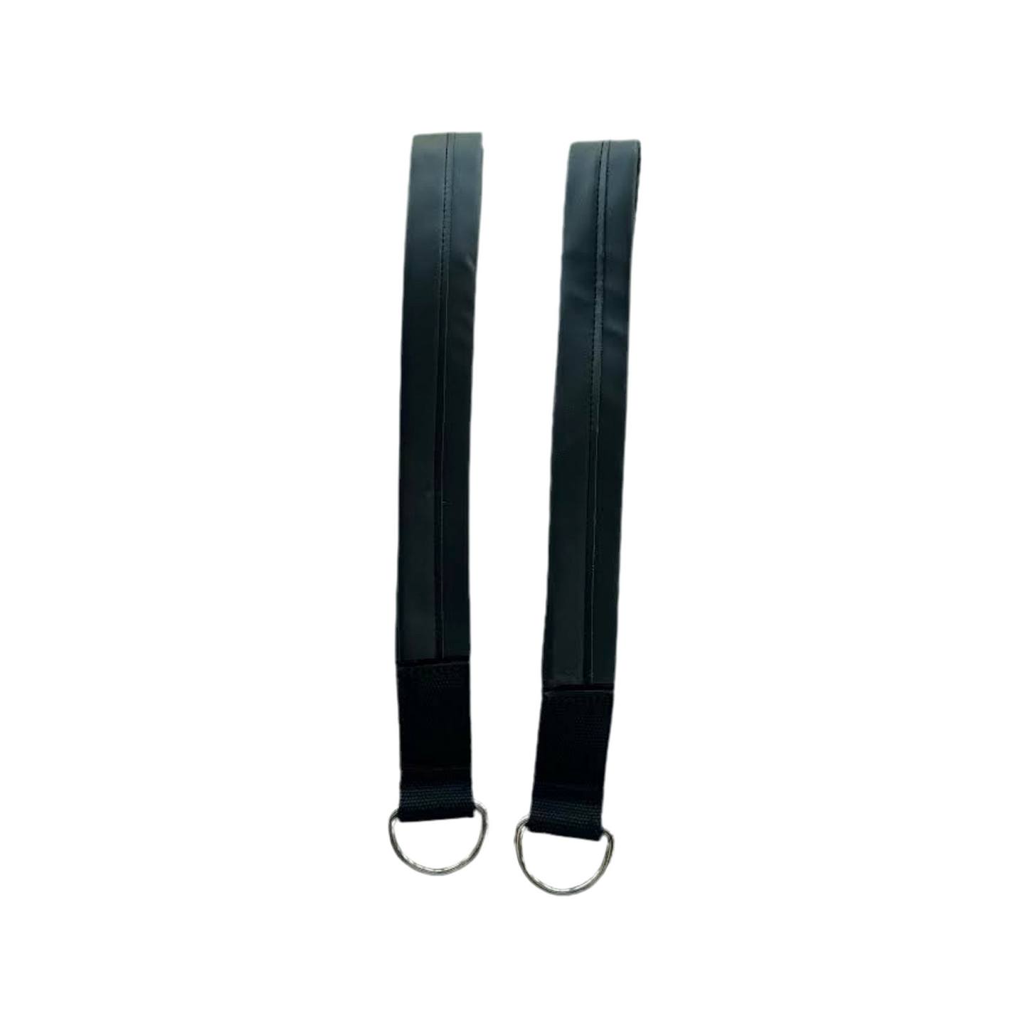 Double Loop Straps Vinyl (pair) D ring